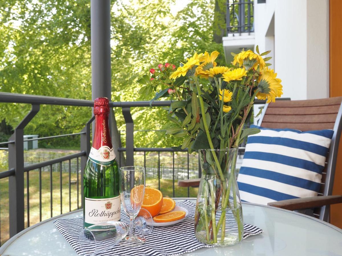 Kaiservillen Heringsdorf - 1-Raum-Ferienwohnung Mit Balkon D113 Exteriér fotografie