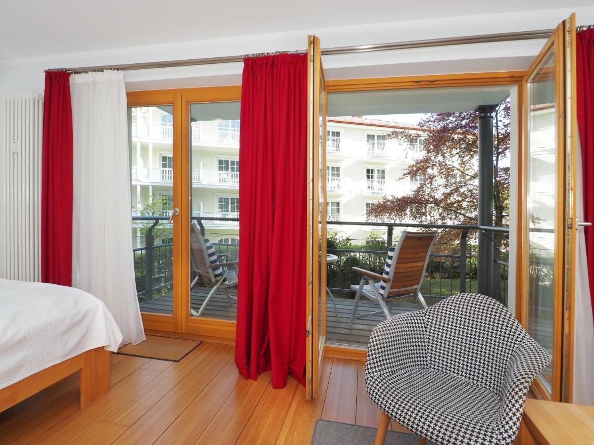 Kaiservillen Heringsdorf - 1-Raum-Ferienwohnung Mit Balkon D113 Exteriér fotografie